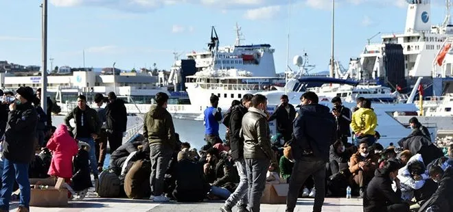 Çeşme açıklarındaki 187 kaçak göçmen yakalandı! Kişi başı 6 bin euro ödemişler