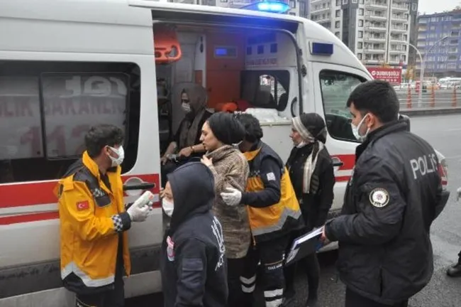 Diyarbakır’da gelinlik mağazasında çıkan yangından 7 kadın etkilendi - 3