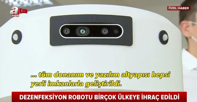 Yerli ve milli gurur! Koronavirüsü etkisizleştiren robotlar hizmete girdi | ABD Almanya ve İtalya’da da kullanımda...