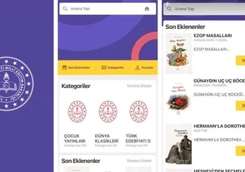 “MEB Kültür Yayınları” mobil uygulamada