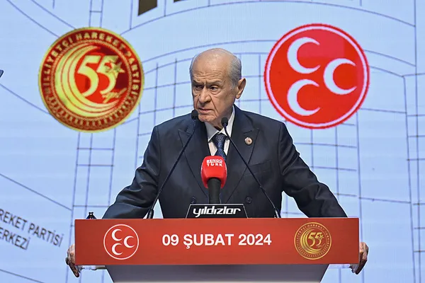 MHP'nin kuruluşunun 55. yılı | Bahçeli'den AYM Başkanı Zühtü Arslan'a çok sert sözler: Akladığınız cani terör saldırı yaptı! - 1