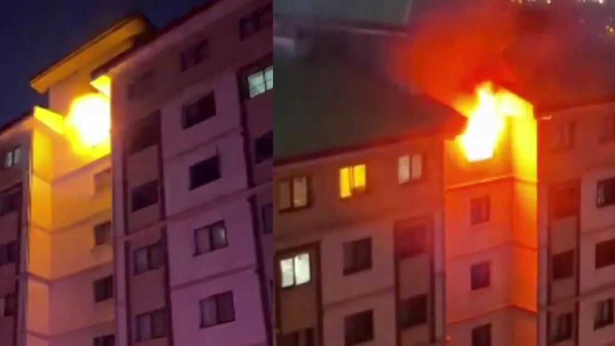 Faciada önce yangın sonra patlama! Tüp patladı 13 kişi hastanelik oldu