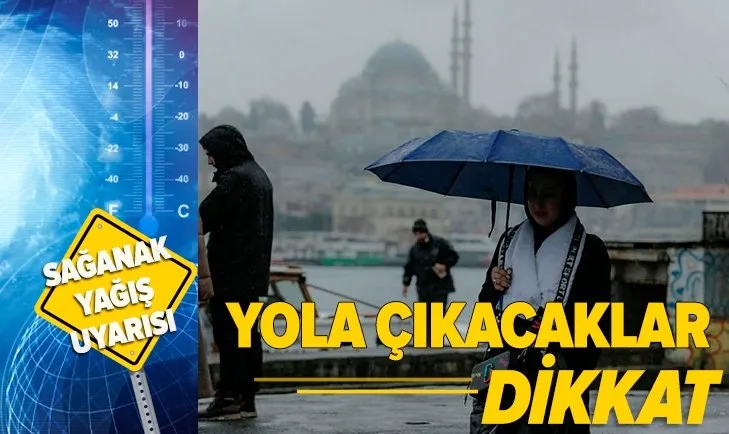 Meteoroloji'den son dakika hava durumu açıklaması! İstanbul ve birçok il için sağanak uyarısı | 19 Mart 2021 hava durumu