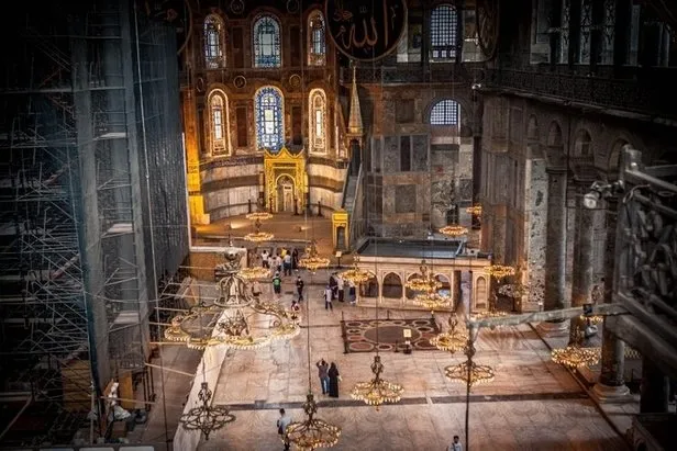 Ayasofya'da "Yeni keşifler" bilim dünyasıyla paylaşılacak - 1