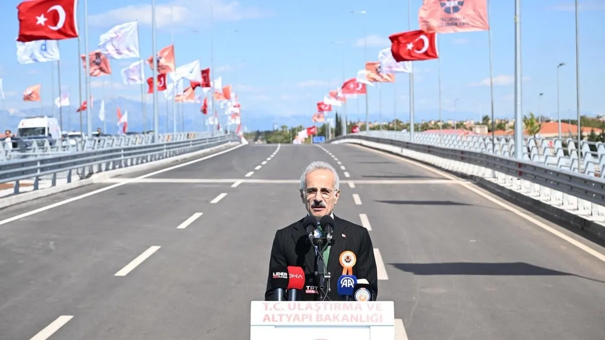 Antalya’da Altınkale Kavşağı ile kesintisiz seyahat: Geçiş süresi 30 saniyeye düştü