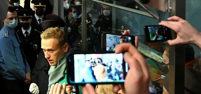 Son dakika: Rus muhalif lider Aleksey Navalnıy Rusya’da gözaltına alındı