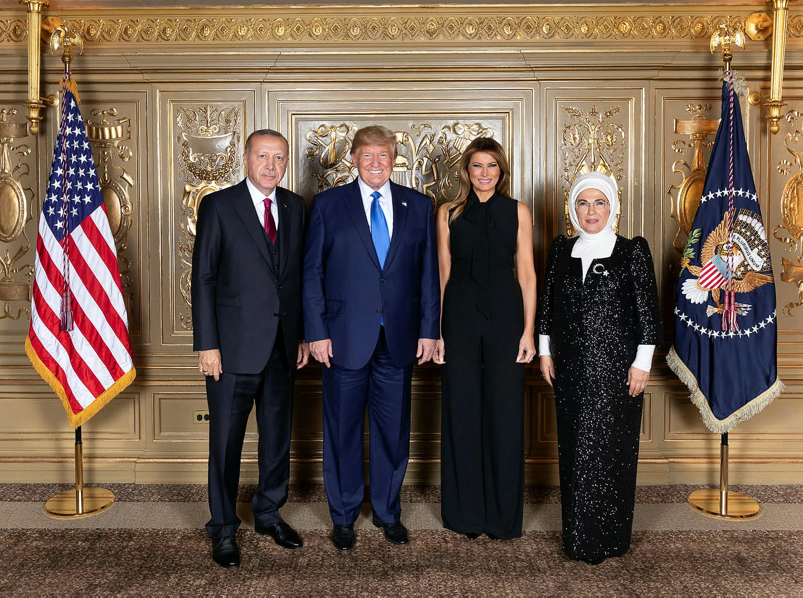 Başkan Erdoğan ve Trump liderler yemeğinde buluştu