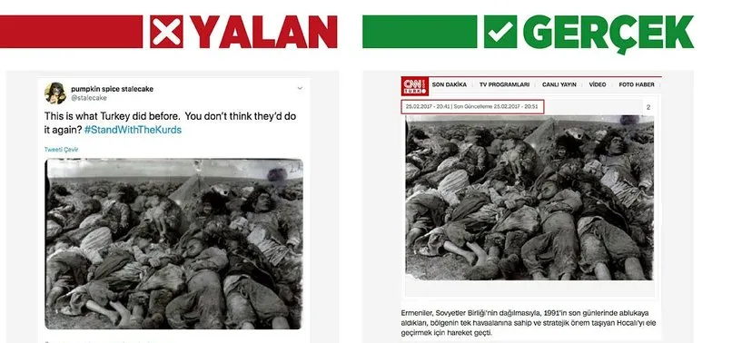 Sosyal medya teröristlerinin yalanları bir bir ortaya çıkıyor