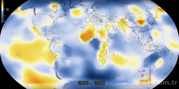 NASA'dan korkutan harita! Türkiye dahil tüm Avrupa... 17