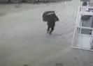 Kamera kayıttaydı! At arabasıyla hırsızlık