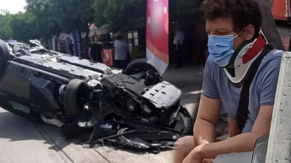 İlker Aksum kaza sonrası ilk kez görüntülendi: O arabadan çıkmam mucize!