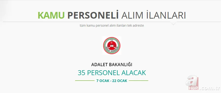 Kamuya memur alımı 2019! İşte başvuru şartları 12