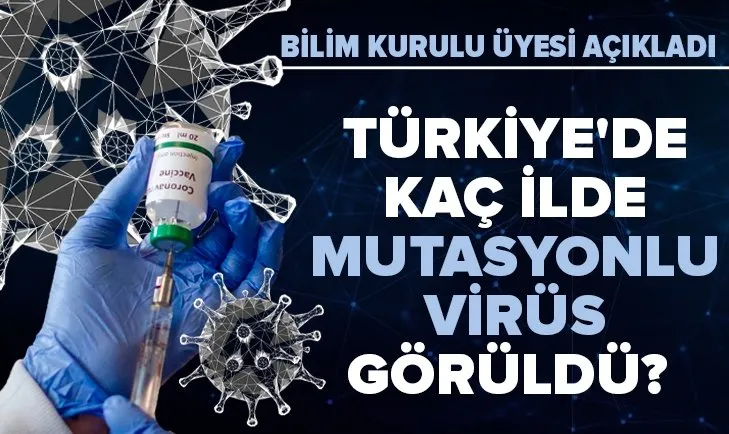 Türkiye'de kaç ilde mutasyonlu virüs görüldü? Bilim Kurulu üyesi Turan'dan flaş açıklama