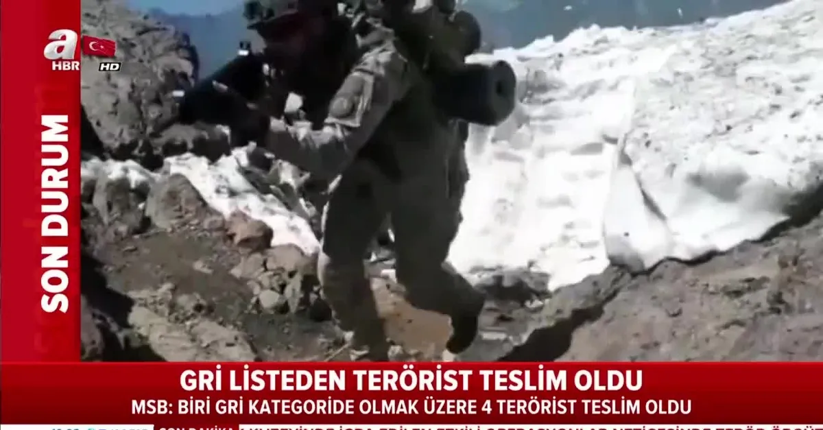Kuzey Irak'ta 5 PKK'lı etkisiz hale getirildi |Video