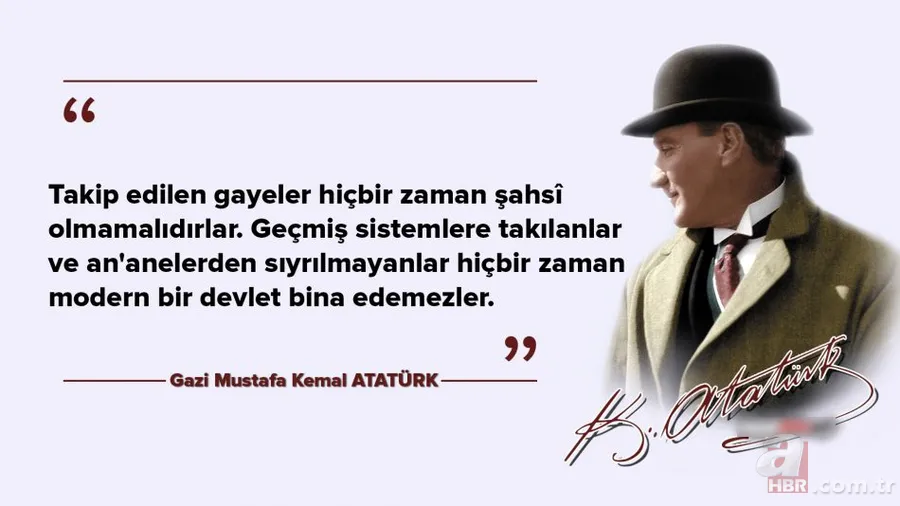 29 Ekim Atatürk sözleri! En güzel 29 Ekim Cumhuriyet Bayramı mesajları: Efendiler yarın Cumhuriyeti ilan edeceğiz! 25