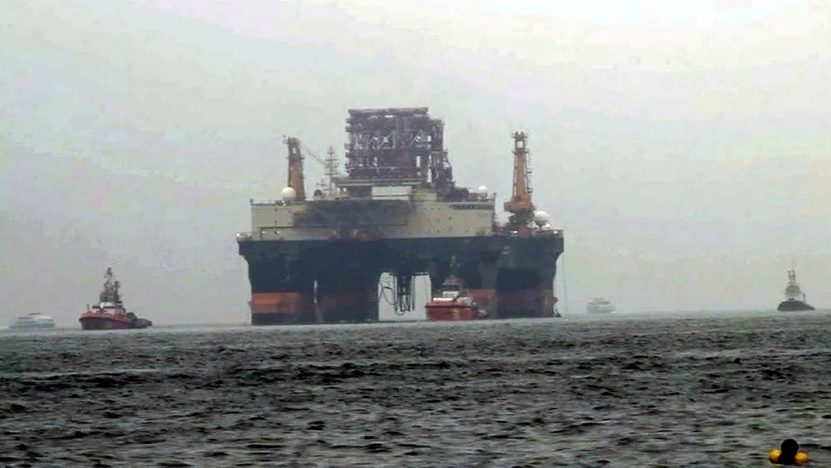 "Scarabeo 9" Boğaz geçişini tamamladı