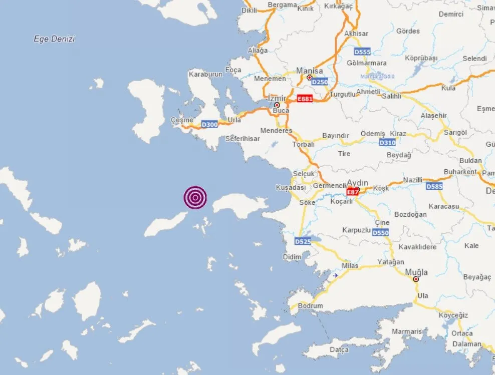 Son Dakika Izmir De Korkutan Deprem