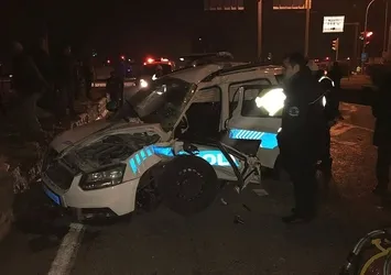 Nazilli'de polis otosu kaza yaptı: 2 şehit