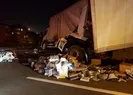 TEMde feci kaza! Hurdaya döndü