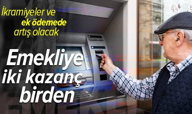 Emekliye iki kazanç birden: İkramiyeler ve ek ödemede artış olacak
