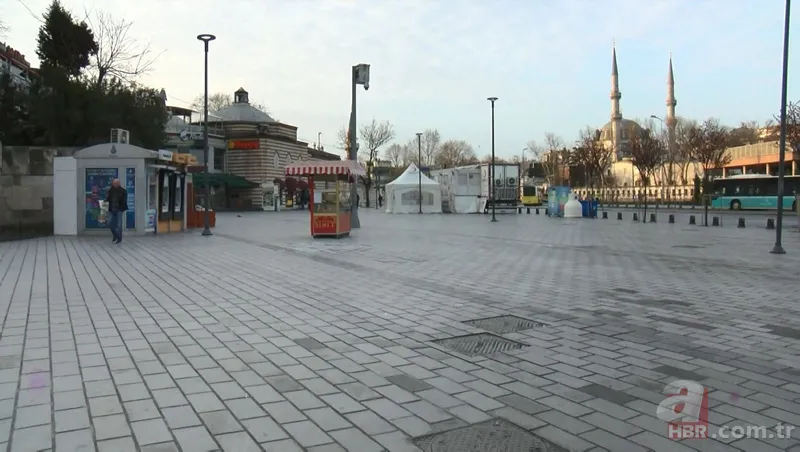 İstanbul adeta sessizliğe gömüldü! Bu sabah dikkat çeken kareler 10