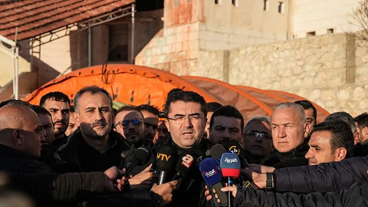 AFAD Başkanı Memiş'ten Sednaya Hapishanesi açıklaması! "Asit tankları tespit edildi"