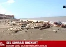 Sel sonrası Bozkurt! Karadenizin rengi değişti