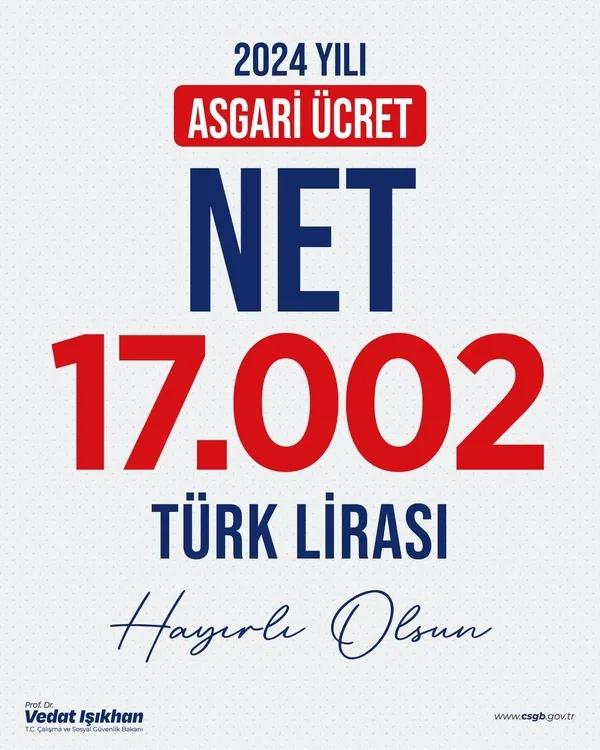 Yeni asgari ücret hangi ayda yatacak 2024? Zamlı asgari ücret Ocak’ta mı, Şubat ayında mı ödenecek?