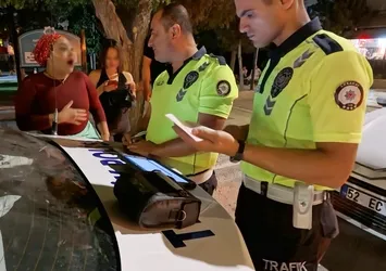 Aksaray'da alkollü sürücü kendisini uyaran kişiyi polise şikayet etti