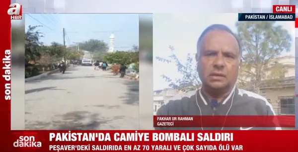 Pakistan’da camiye yapılan bombalı saldırıda ölü sayısı arttı! Ne kadar patlayıcı kullanıldığı açıklandı