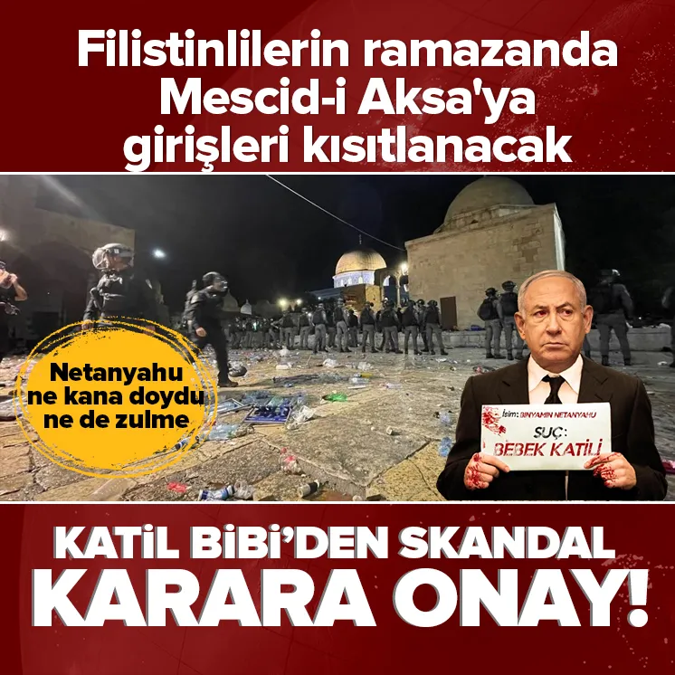 Katil Netanyahudan skandal karara onay!