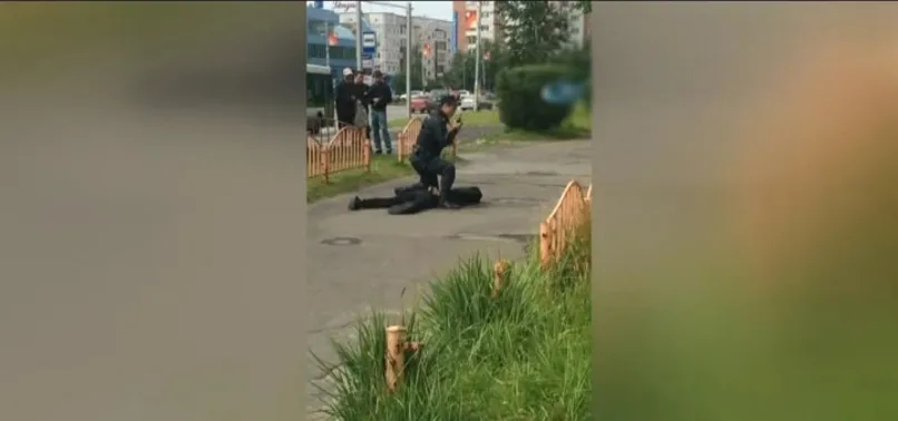 Rusya'da saldırı: 8 yaralı, saldırgan öldürüldü!