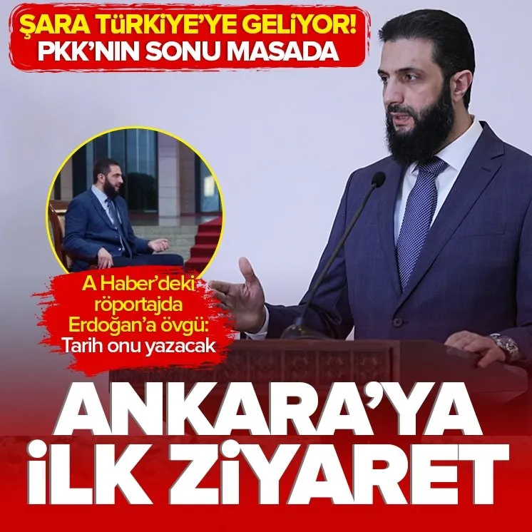 Şara Türkiye’ye geliyor