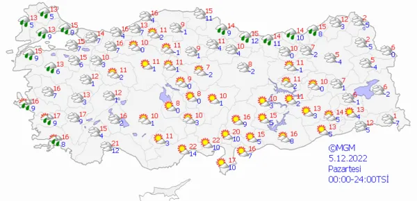 1669820330611.png Aralık ayı sağanak yağışla başlıyor! Meteoroloji gün ve saat verdi! İstanbul Ankara İzmir hava durumu... - 10