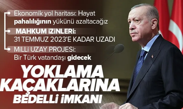 Son dakika | Başkan Erdoğan’dan milyonların beklediği müjdeler! Yoklama kaçaklarına bedelli askerlik yolu açıldı