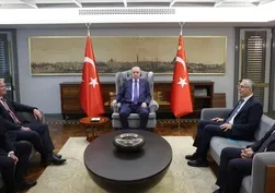 Erdoğan, OECD Genel Sekreteri'ni kabul etti