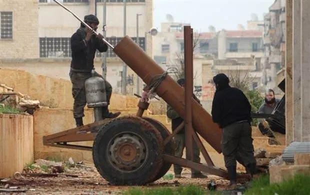 Esad güçlerinin korktuğu el yapımı silah
