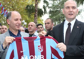 Soylu: Trabzon yeni stadla şaha kalkacak
