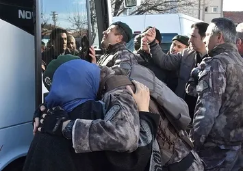 PÖH'ler tekbirlerle Afrin'e uğurlandı