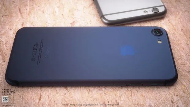Koyu mavi iPhone 7 tasarımıyla hayran bıraktı