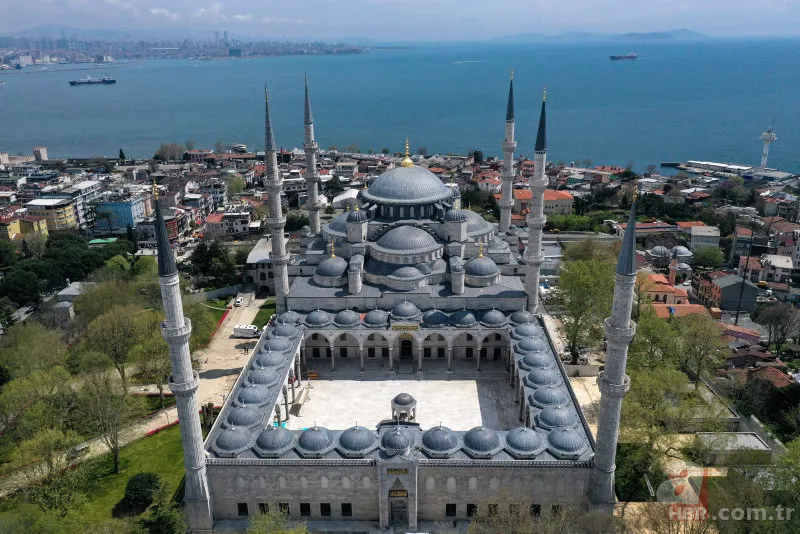 Sultanahmet Camii Başkan Recep Tayyip Erdoğan'ın katılımıyla ibadete açıldı! Diyanet'i kapatmak isteyen 7'liye 14 Mayıs mesajı 7