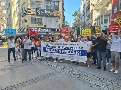 İzmir’de CHP’li belediyeye isyan! Kentsel dönüşüm mağdurları sokağa döküldü
