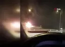 Vidanjör patladı! O anlar kamerada