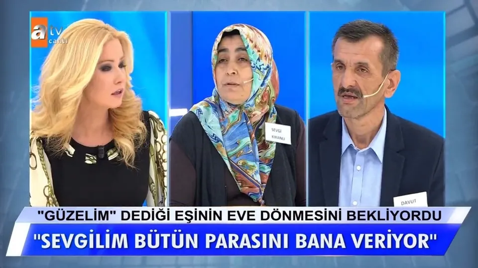 Müge Anlı’da aranan Sevgi Kıranlı’dan canlı yayınında şoke eden açıklama: “Muammer beni değil, ben onu kaçırdım”