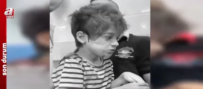 Gazze’de çocuk olmak! Korkutan titreyen çocuk yürekleri yaktı