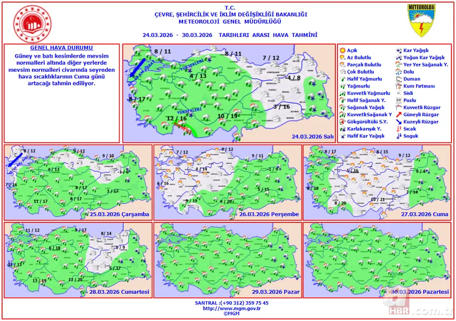 Sağanak ve kar kapıda! MGM il il uyardı: Yeni dalga geliyor 6