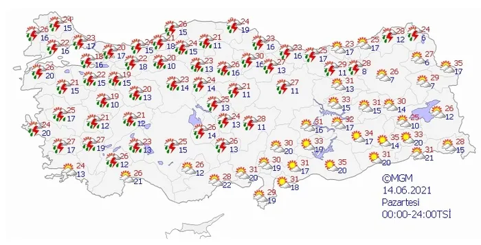 Meteoroloji uyardı! 5 günlük SON DAKİKA hava durumu tablosu | Ankara İzmir İstanbul’da hava nasıl olacak? - 13