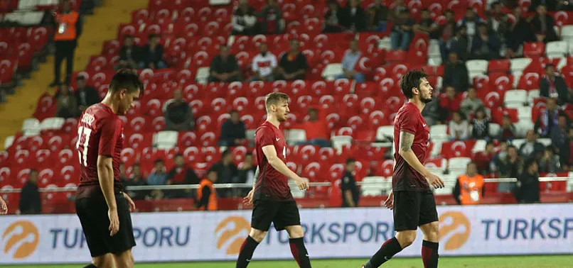 A Milliler hazırlık maçında mağlup oldu