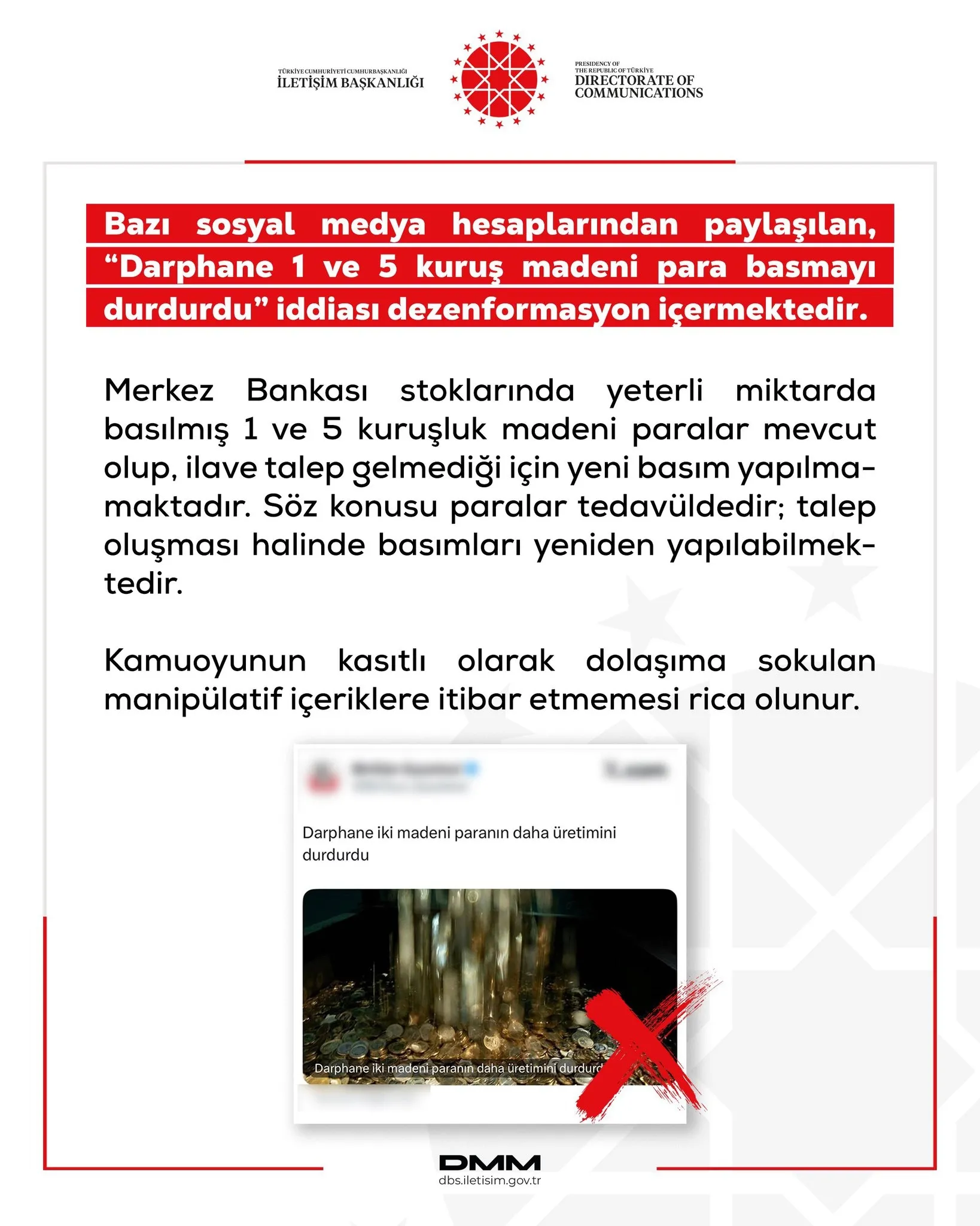 1 ve 5 kuruş artık basılmayacak mı? İşin aslı bambaşka çıktı