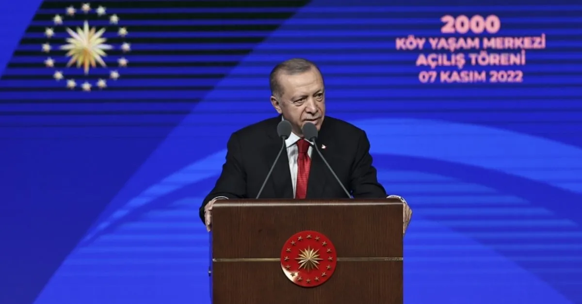 Son dakika: Başkan Erdoğan'dan 2000 Köy Yaşam Merkezinin Açılış Töreninde önemli açıklamalar